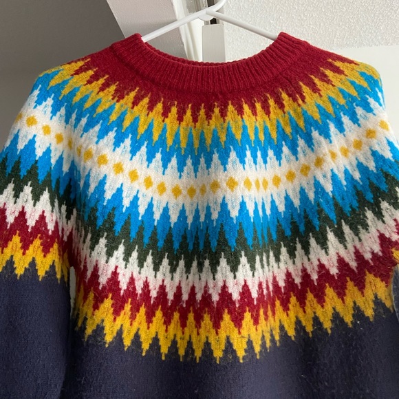 Simons Colourful Fair Isle Sweater - Picture 2 of 3